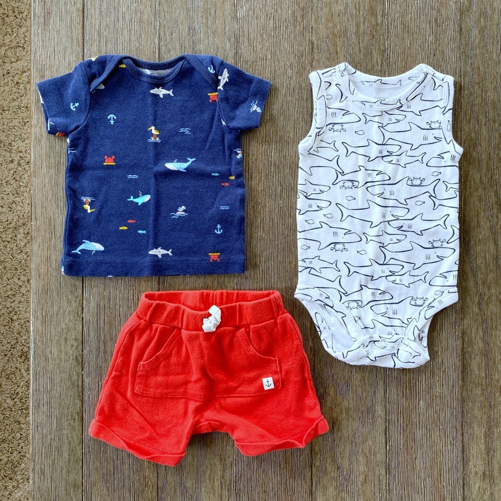 Baby boy 3 piece outfit